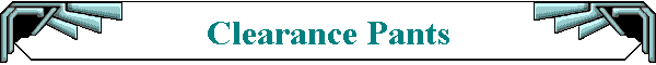 Clearance Pants